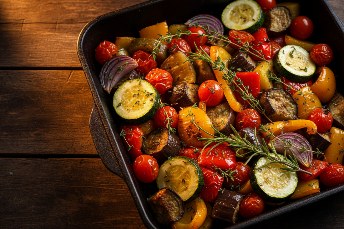 Mediterranean Roasted Vegetables with Olive Oil