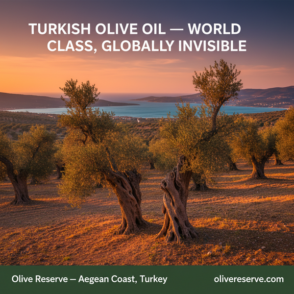 Turkish Olive Oil: World Class, Globally Invisible