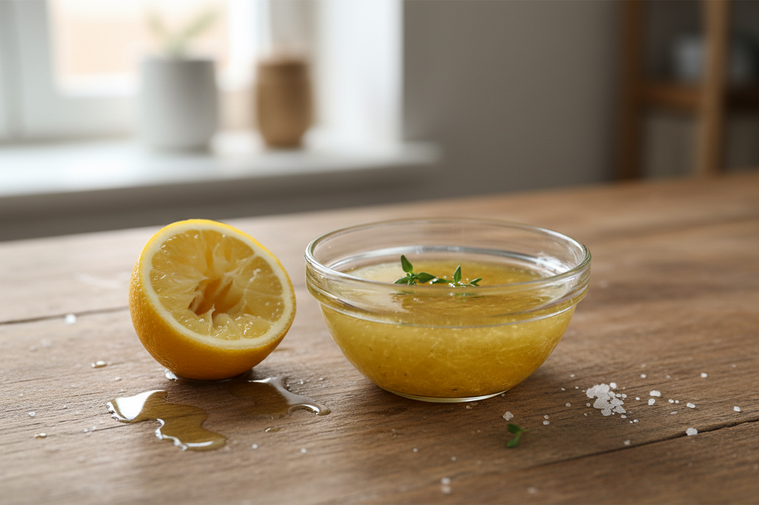 Ev Yapımı Zeytinyağlı Limonata Sosu Tarifi