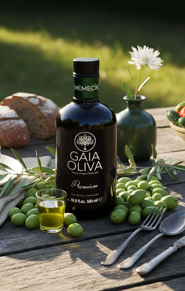 Premium Memecik Zeytinyağı 500ml - Erken Hasat Yüksek Polifenol